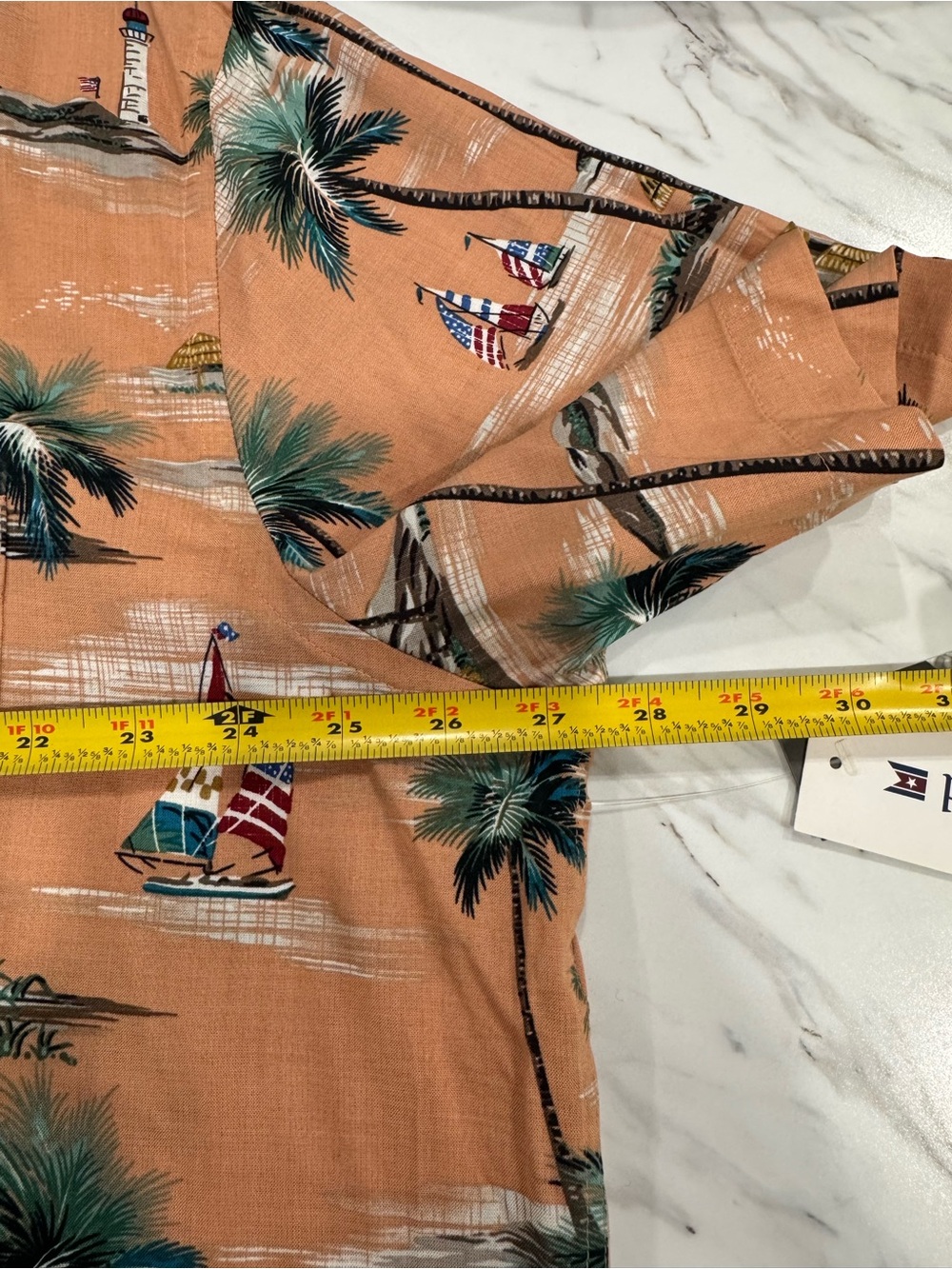 Saddlebred Shirt Hawaiian Men’s Sz. XXL Button Front Short Sleeves NWT 100%rayon - Picture 8 of 11